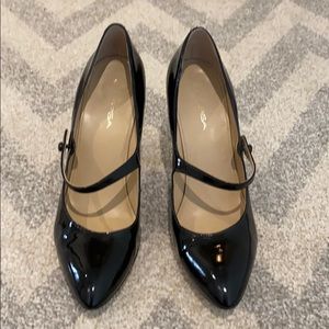 Via Spiga Mary Jane Patent Leather Pumps